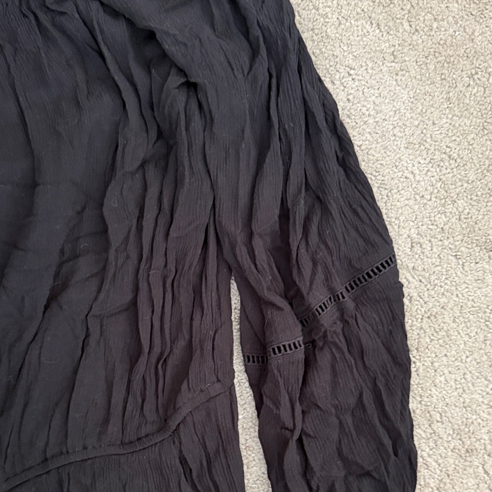 Mossimo Supply Co. Black off shoulder romper - Picture 7 of 7